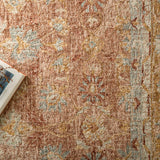 Loloi Julian Terracotta / Gold Rug White Cliff Studio Area Rugs