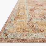 Loloi Julian Terracotta / Gold Rug White Cliff Studio Area Rugs