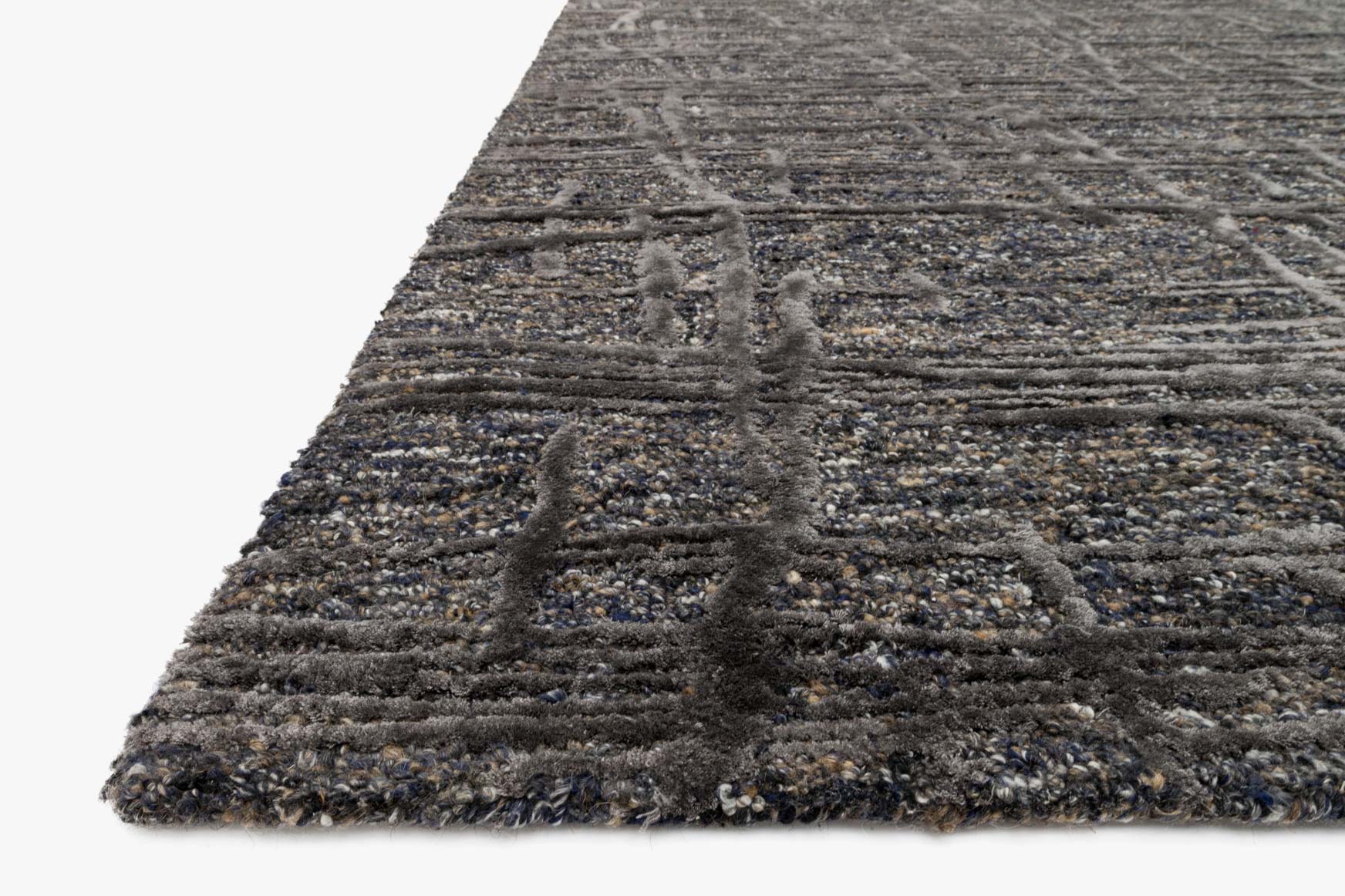 Loloi Juneau Charcoal Rug White Cliff Studio Area Rugs