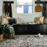 Loloi Juneau Charcoal / Silver Rug White Cliff Studio Area Rugs