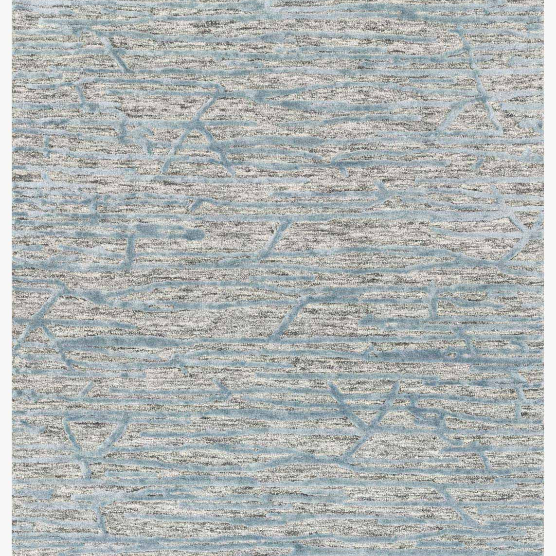 Loloi Juneau Grey / Blue Rug White Cliff Studio Area Rugs