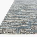 Loloi Juneau Grey / Blue Rug White Cliff Studio Area Rugs