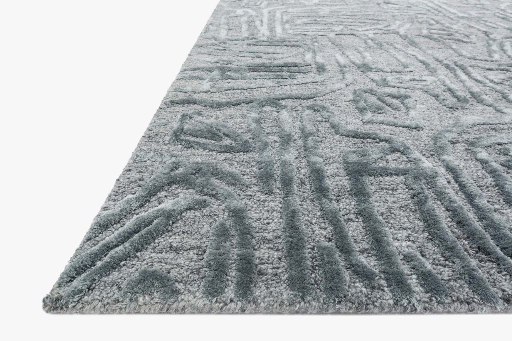 Loloi Juneau Lt. Blue / Lt. Blue Rug White Cliff Studio Area Rugs
