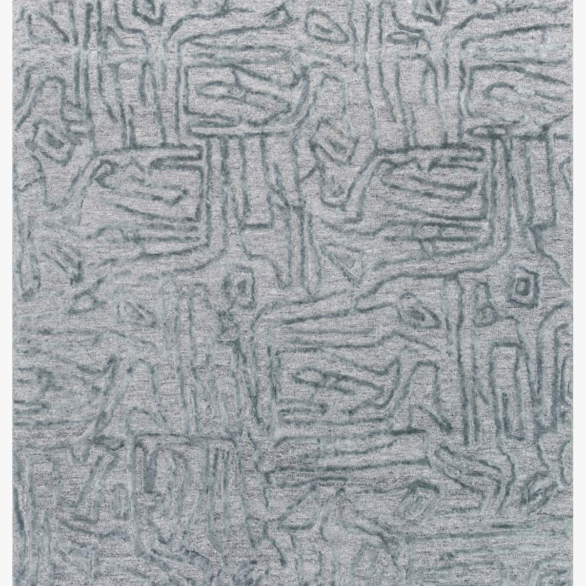 Loloi Juneau Lt. Blue / Lt. Blue Rug White Cliff Studio Area Rugs