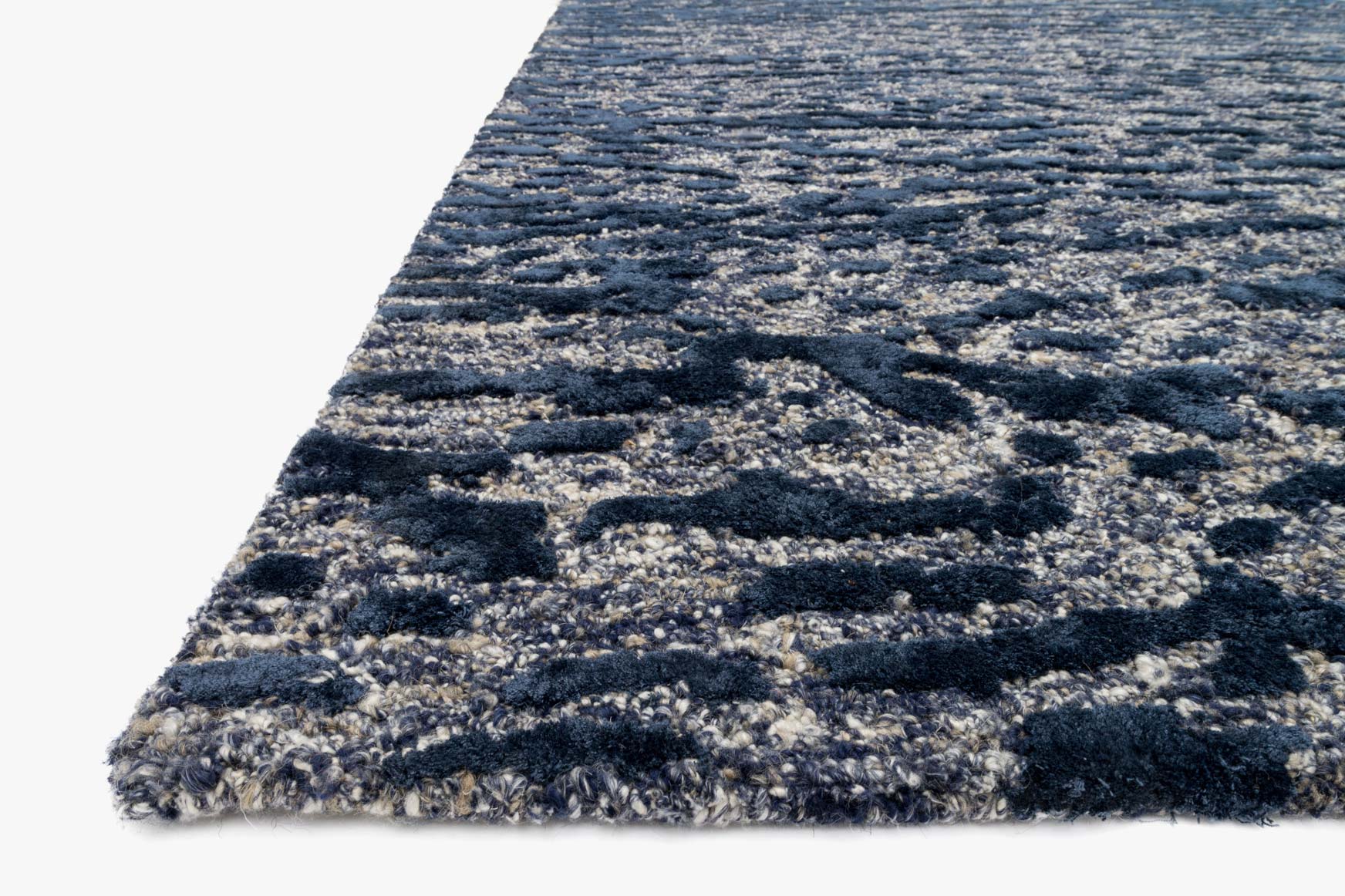 Loloi Juneau Steel / Blue Rug White Cliff Studio Area Rugs