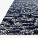 Loloi Juneau Steel / Blue Rug White Cliff Studio Area Rugs
