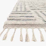 Loloi Khalid Ivory / Sky Rug White Cliff Studio Area Rugs