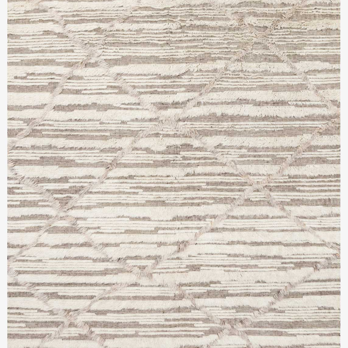 Loloi Khalid Ivory / Taupe Rug White Cliff Studio Area Rugs