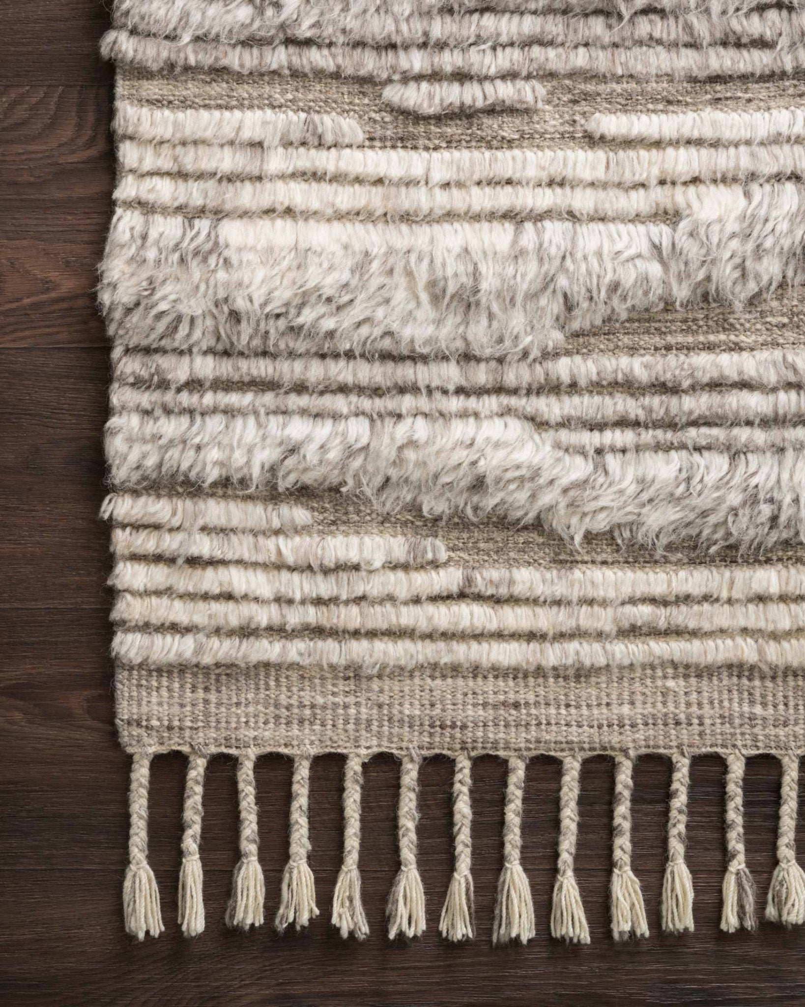 Loloi Khalid Natural / Ivory Rug White Cliff Studio Area Rugs