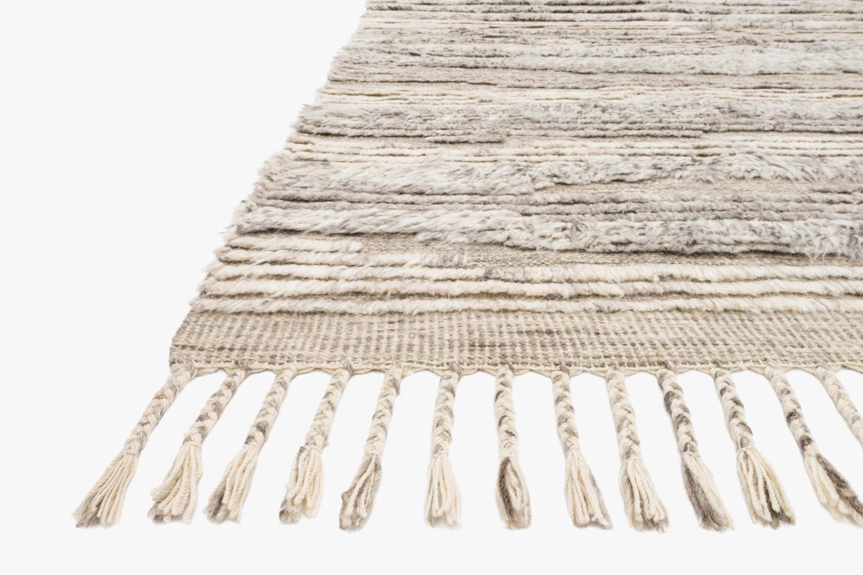Loloi Khalid Natural / Ivory Rug White Cliff Studio Area Rugs