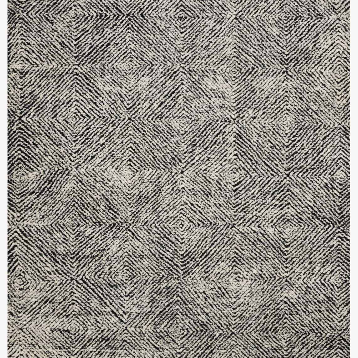 Loloi Kopa Black / Ivory Rug White Cliff Studio Area Rugs