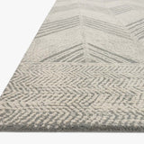 Loloi Kopa Grey / Ivory Rug White Cliff Studio Area Rugs