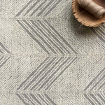 Loloi Kopa Grey / Ivory Rug White Cliff Studio Area Rugs