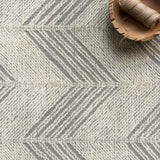Loloi Kopa Grey / Ivory Rug White Cliff Studio Area Rugs