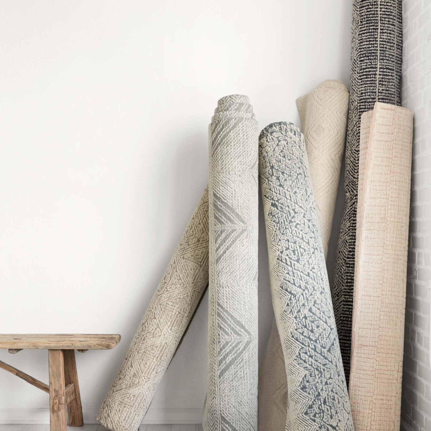 Loloi Kopa Taupe / Ivory Rug White Cliff Studio Area Rugs