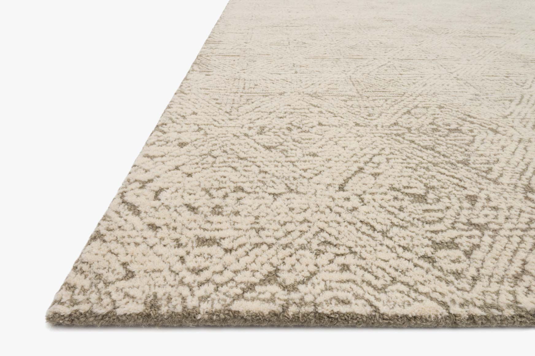 Loloi Kopa Taupe / Ivory Rug White Cliff Studio Area Rugs