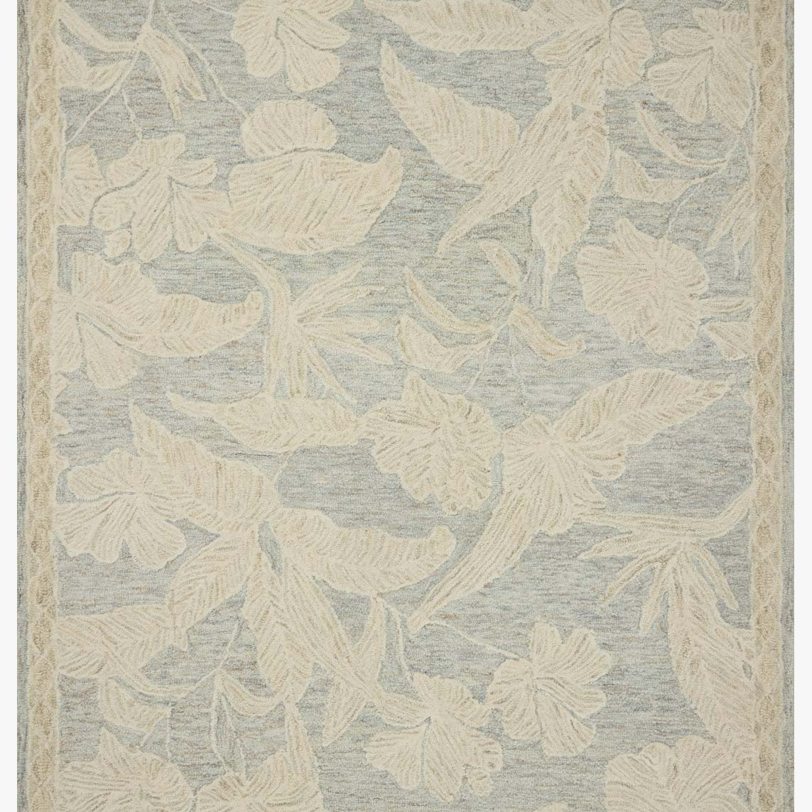 Loloi Lenore Blue / Natural Rug White Cliff Studio Area Rugs