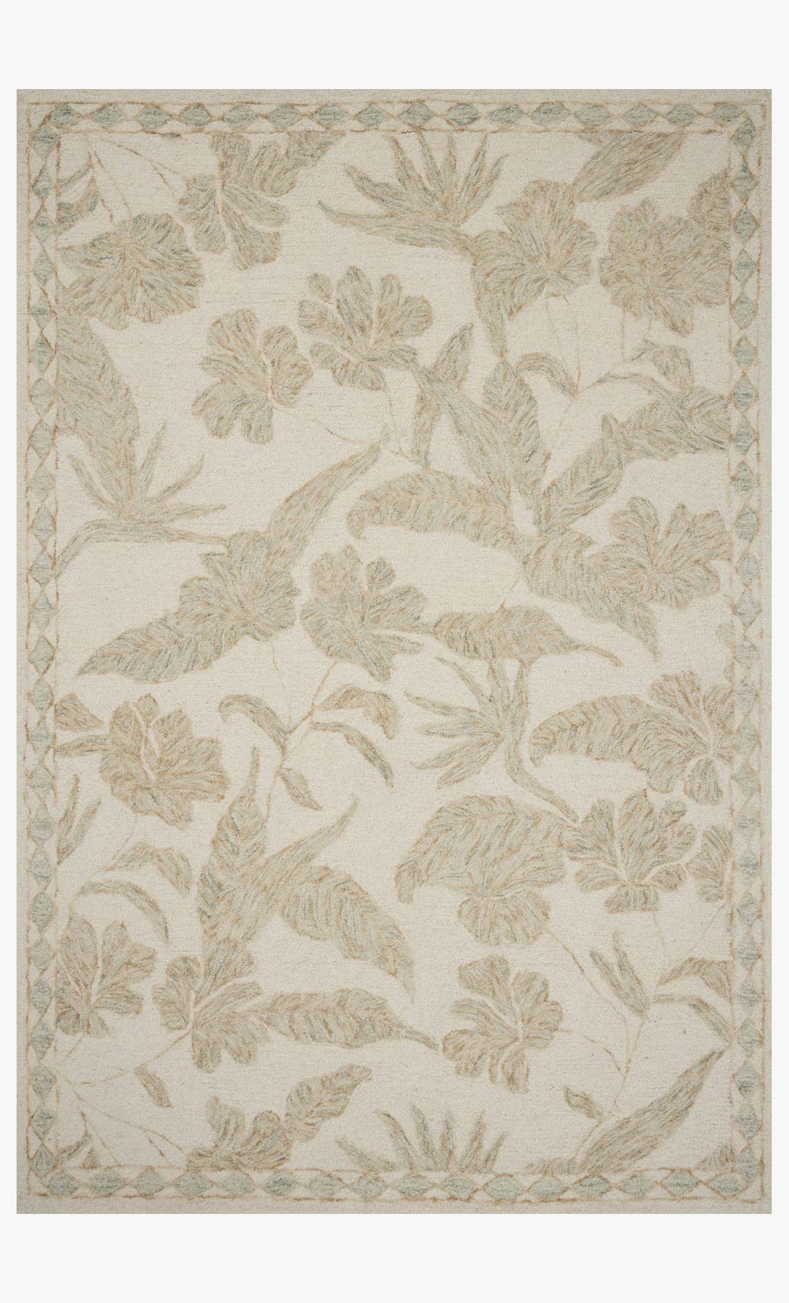 Loloi Lenore Ivory / Multi Rug White Cliff Studio Area Rugs
