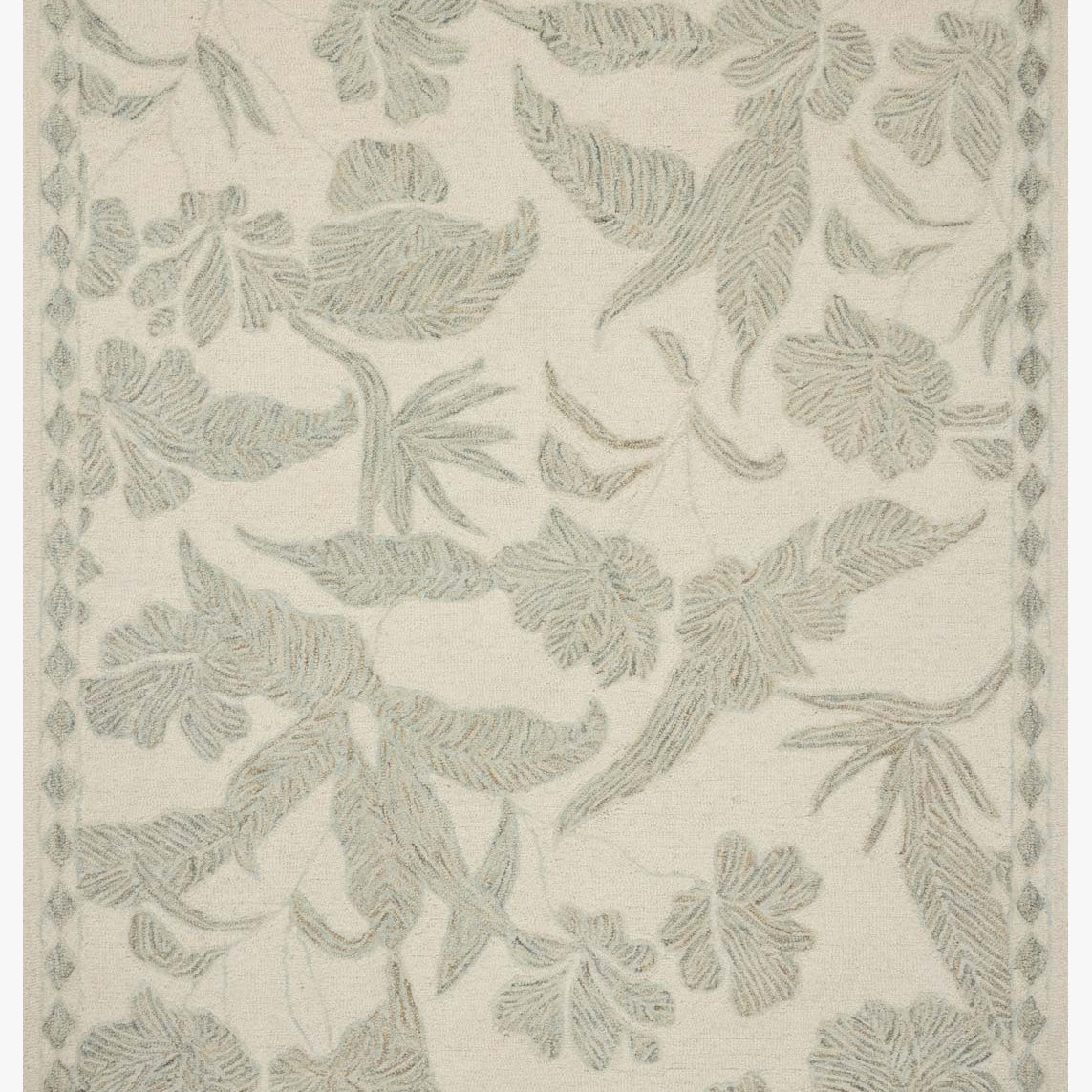 Loloi Lenore Ivory / Sky Rug White Cliff Studio Area Rugs