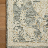 Loloi Lenore Lagoon / Wheat Rug White Cliff Studio Area Rugs