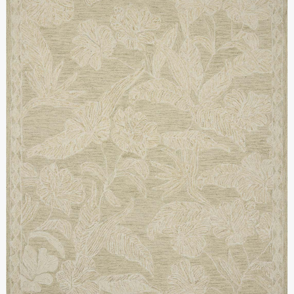 Loloi Lenore Sage / Natural Rug White Cliff Studio Area Rugs