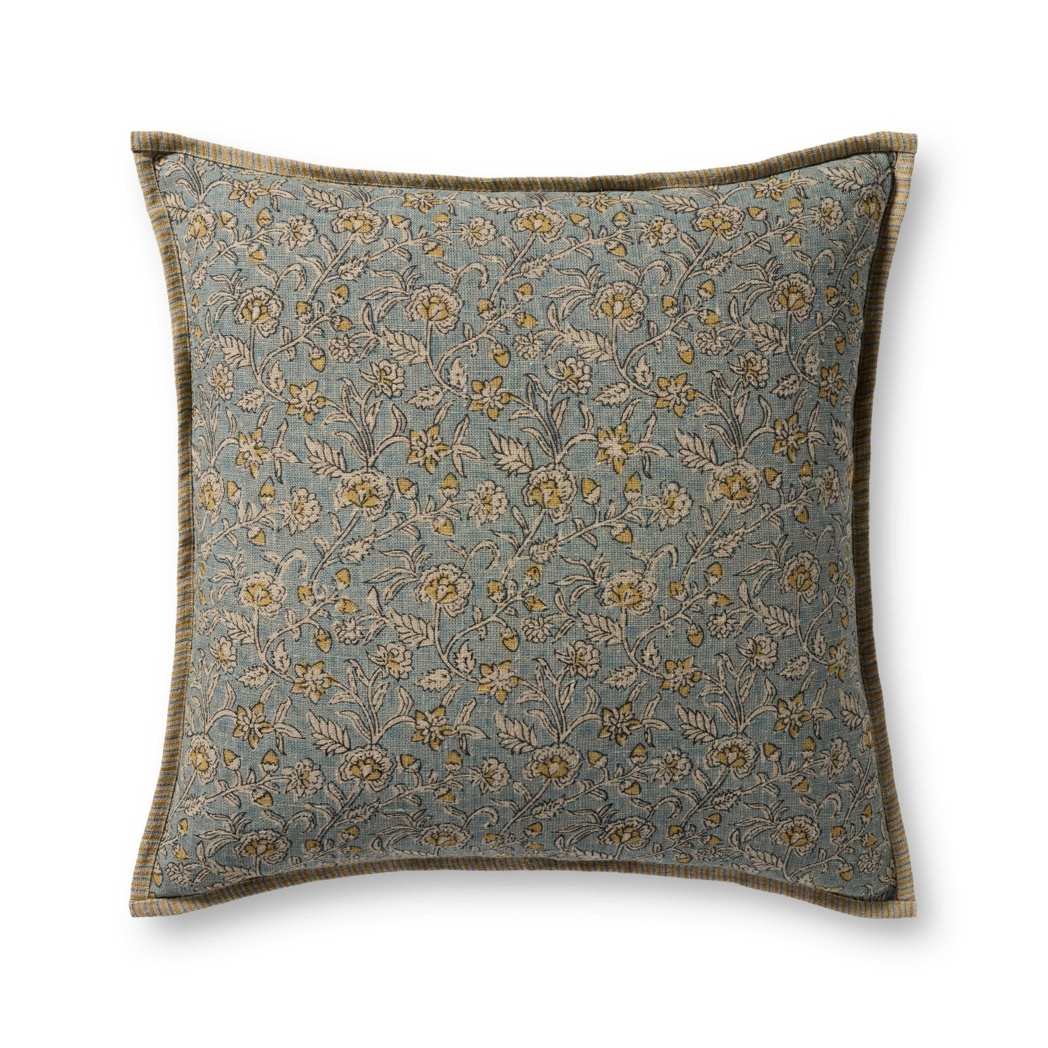 Loloi Light Blue / Multi Pillow White Cliff Studio Pillow