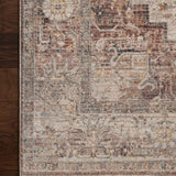 Loloi Lyra Berry / Stone Area Rug White Cliff Studio Area Rug