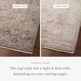 Loloi Lyra Berry / Stone Area Rug White Cliff Studio Area Rug