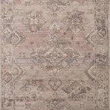 Loloi Lyra Blush / Dove Area Rug White Cliff Studio Area Rug