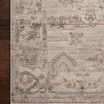 Loloi Lyra Blush / Dove Area Rug White Cliff Studio Area Rug