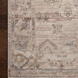 Loloi Lyra Blush / Dove Area Rug White Cliff Studio Area Rug