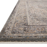 Loloi Lyra Denim / Pebble Area Rug White Cliff Studio Area Rug