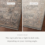 Loloi Lyra Denim / Sand Area Rug White Cliff Studio Area Rug