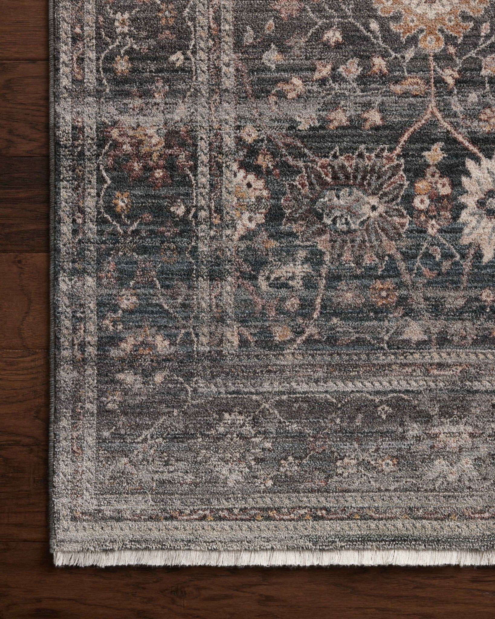 Loloi Lyra Ink / Multi Area Rug White Cliff Studio Area Rug