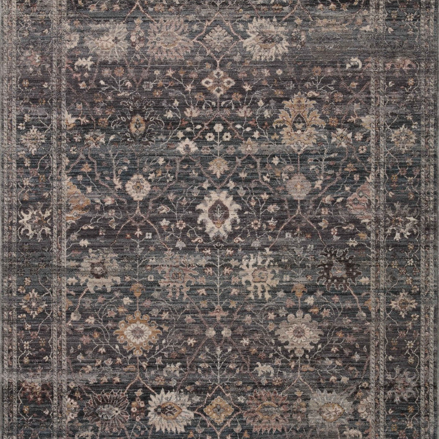 Loloi Lyra Ink / Multi Area Rug White Cliff Studio Area Rug