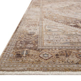 Loloi Lyra Natural / Mocha Area Rug White Cliff Studio Area Rug