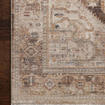 Loloi Lyra Natural / Mocha Area Rug White Cliff Studio Area Rug