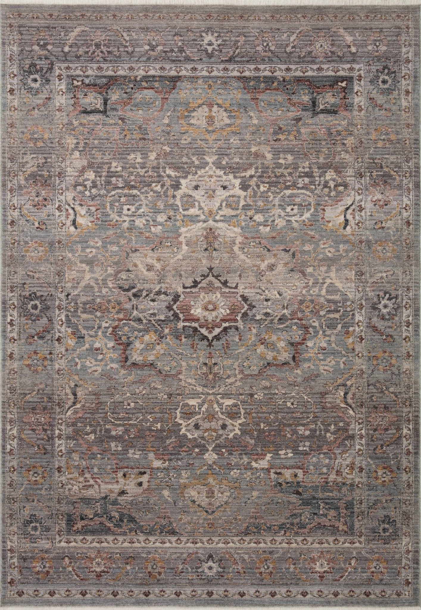 Loloi Lyra Sky / Multi Area Rug White Cliff Studio Area Rug