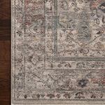 Loloi Lyra Sunset / Silver Area Rug White Cliff Studio Area Rug