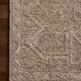 Loloi Mabel Bark / Graphite Rug White Cliff Studio Area Rugs