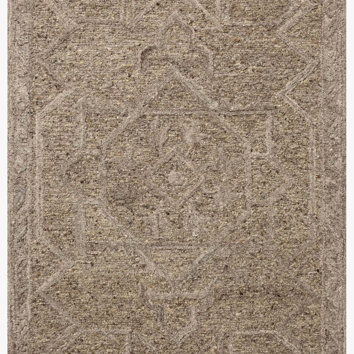 Loloi Mabel Bark / Graphite Rug White Cliff Studio Area Rugs