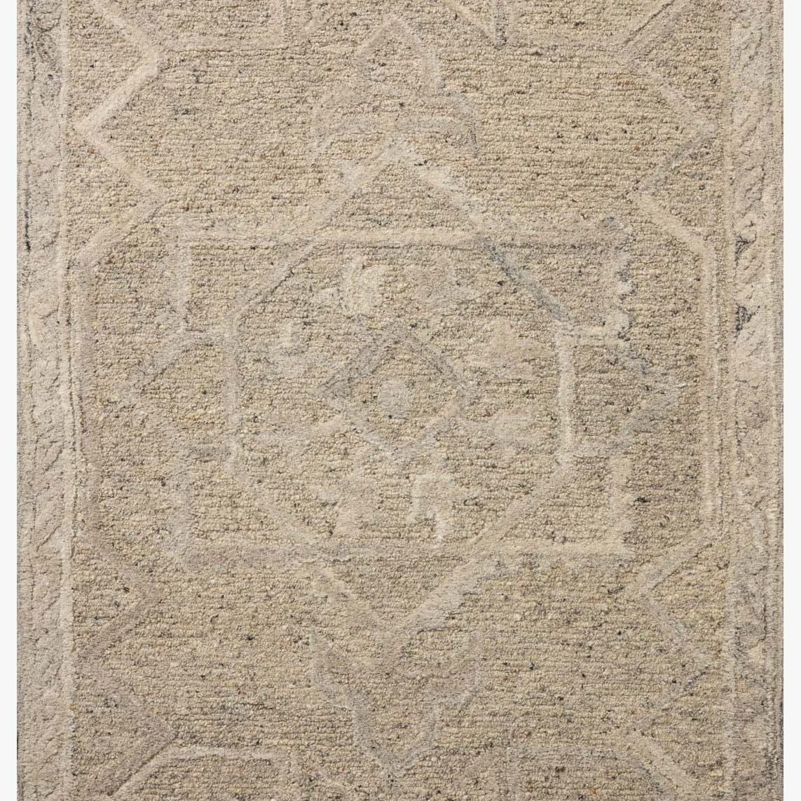 Loloi Mabel Pebble / Mist Rug White Cliff Studio Area Rugs