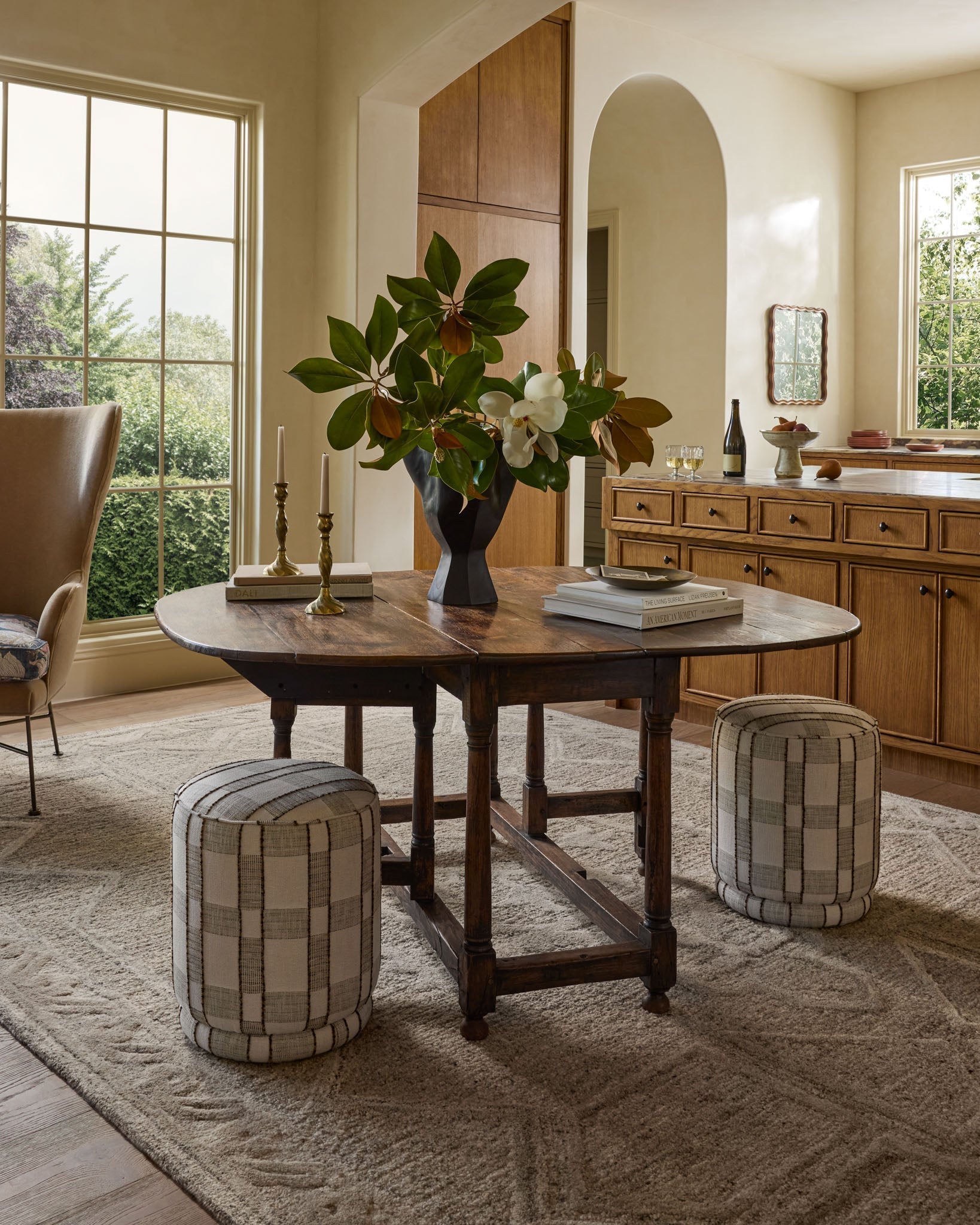 Loloi Mabel Pebble / Mist Rug White Cliff Studio Area Rugs