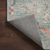 Loloi Margot Denim / Multi Sample Rug White Cliff Studio Sample Rug