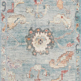 Loloi Margot Denim / Multi Sample Rug White Cliff Studio Sample Rug