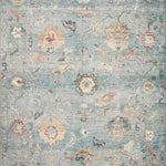 Loloi Margot Denim / Multi Sample Rug White Cliff Studio Sample Rug