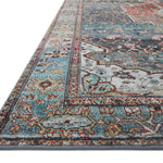 Loloi Margot Ocean / Brick Sample Rug White Cliff Studio Sample Rug