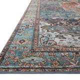 Loloi Margot Ocean / Brick Sample Rug White Cliff Studio Sample Rug
