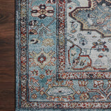 Loloi Margot Ocean / Brick Sample Rug White Cliff Studio Sample Rug