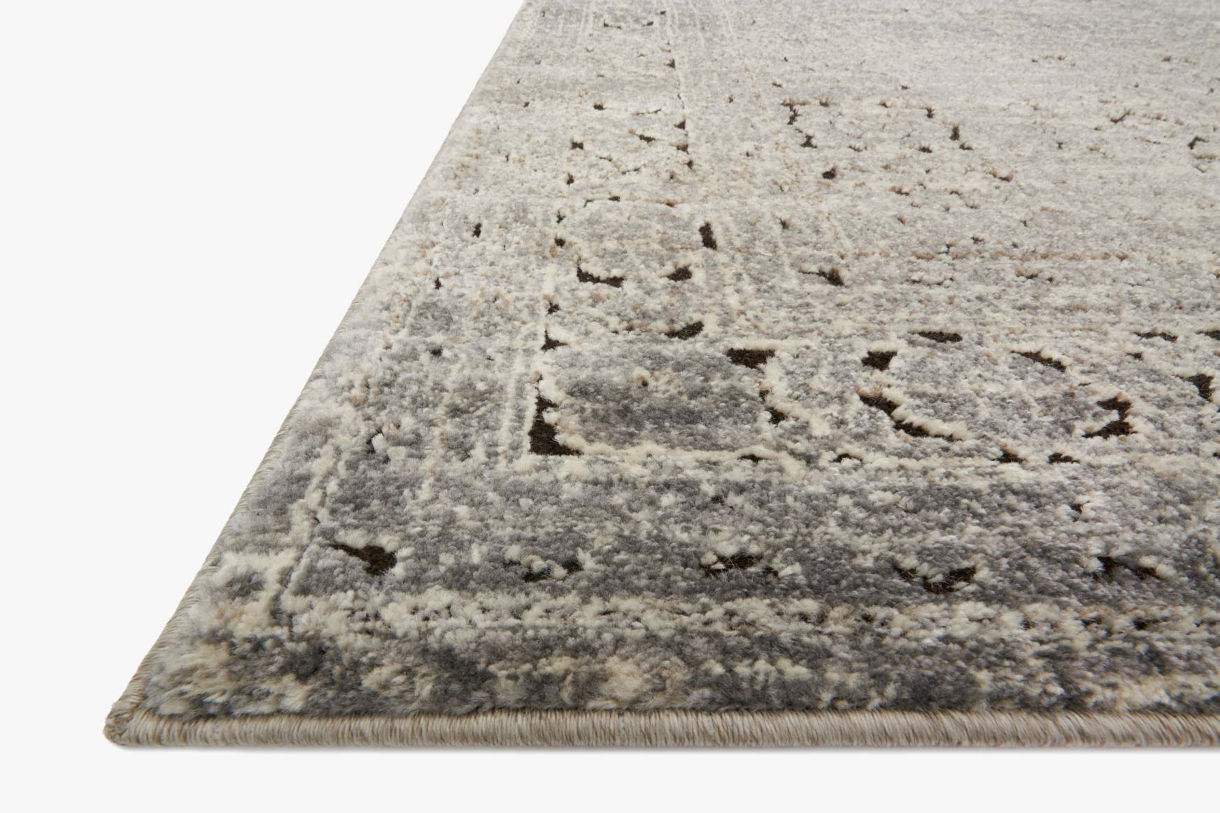 Loloi Millennium Grey / Charcoal Rug White Cliff Studio Area Rugs